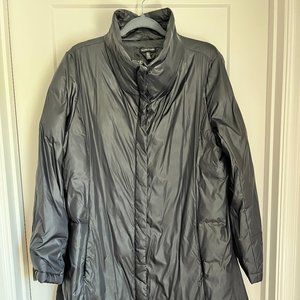 Eileen Fisher Funnel Neck Down Coat